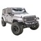 Fab Fours 07-18 WRANGLER JK STUBBY BUMPER WITH NO GUARD MATTE BLACK JK07-B1951-1 - alternate 2